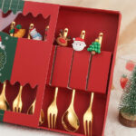 Christmas tableware