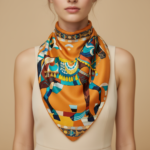 Mother's Day silk scarf