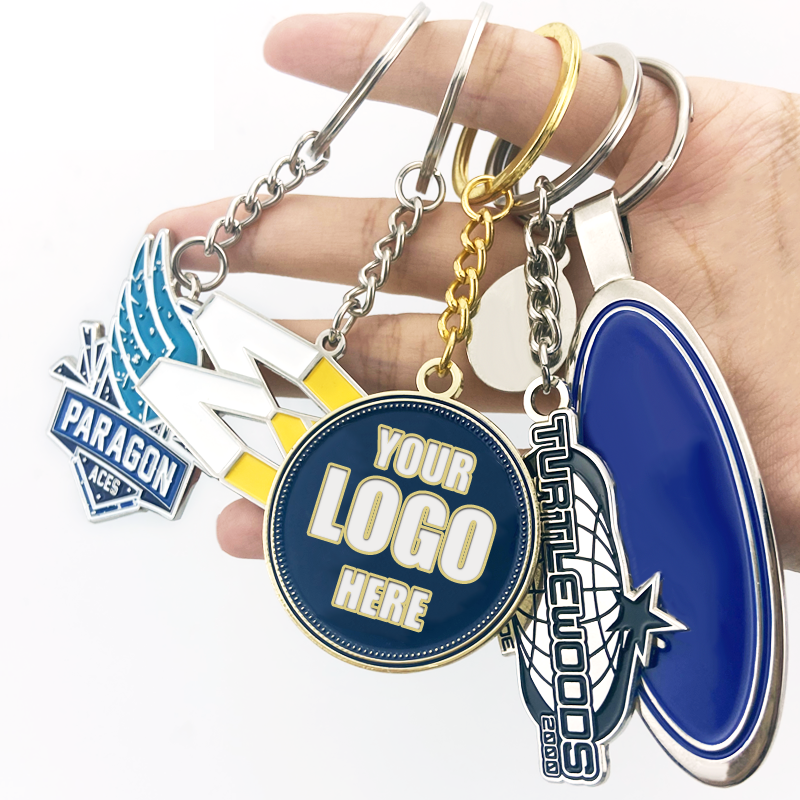 metal key chain company logo letter keychain key chains keyring with logo shape