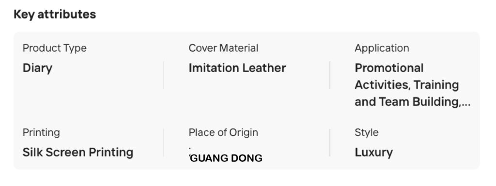 notebook office stationery diary planner a5 notebook with logo customized notebook imitation leather